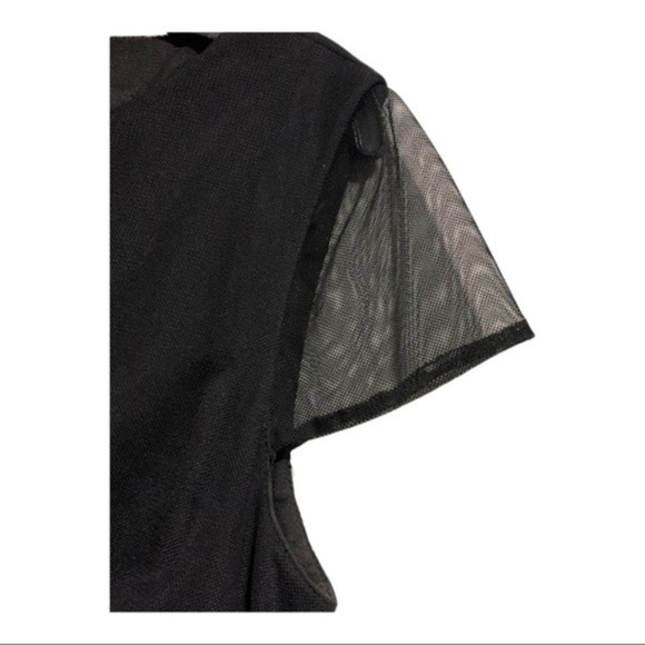 Gianni Bini Dress sheer cap sleeve little back dress - Picture 5 of 7